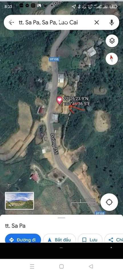 Đất nền Sa Pa 1200m² mặt Tỉnh lộ 155 - View Ngũ Chỉ Sơn