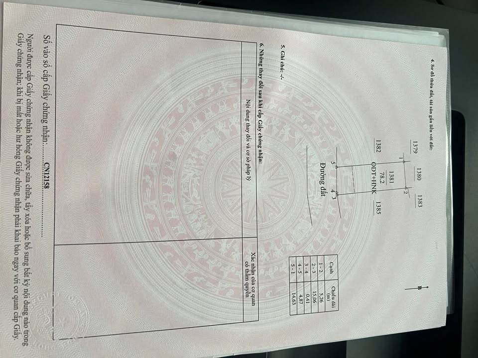 Đất nền Phú Chánh, Tân Uyên 72m² giá 1.45 tỷ - Sổ đỏ chính chủ!