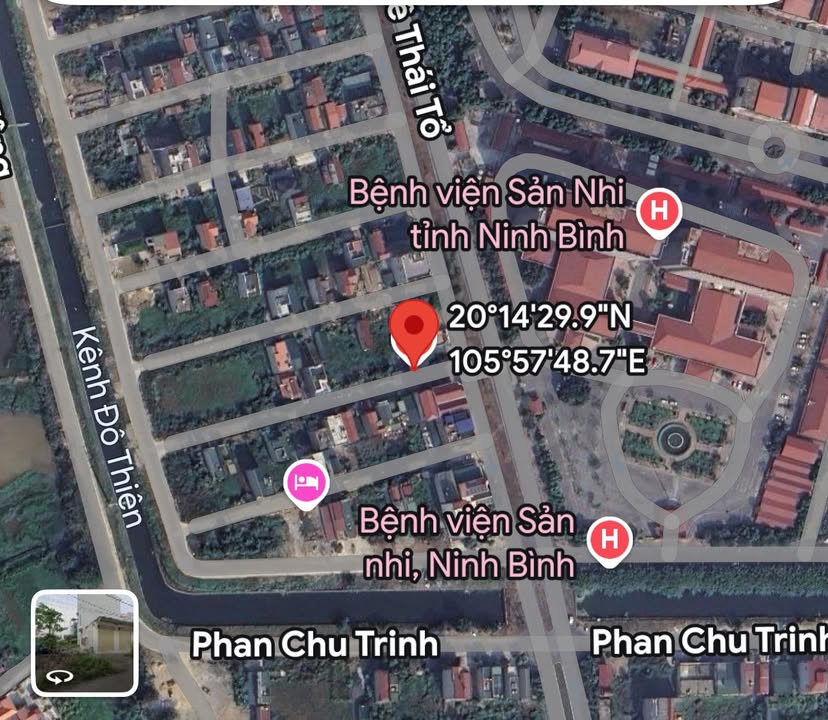 Đất nền 128m² Lê Thái Tổ, Ninh Bình - Tiềm năng tăng giá vượt trội!