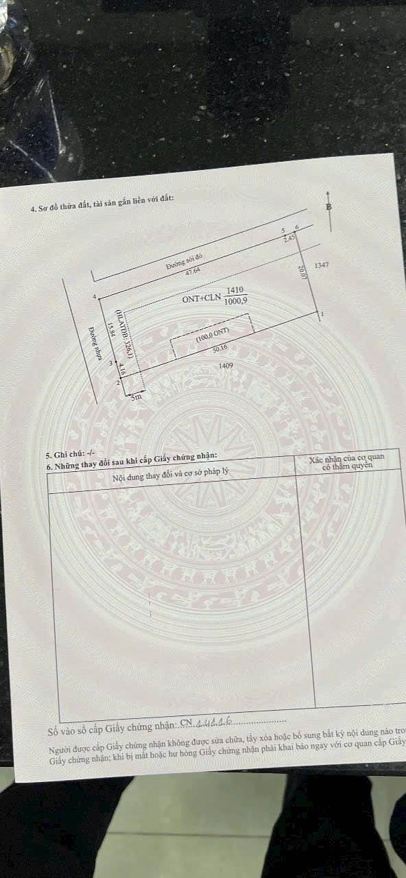 Đất nền Hòa Thạnh 1000m² - Lô góc, sổ đỏ chính chủ!