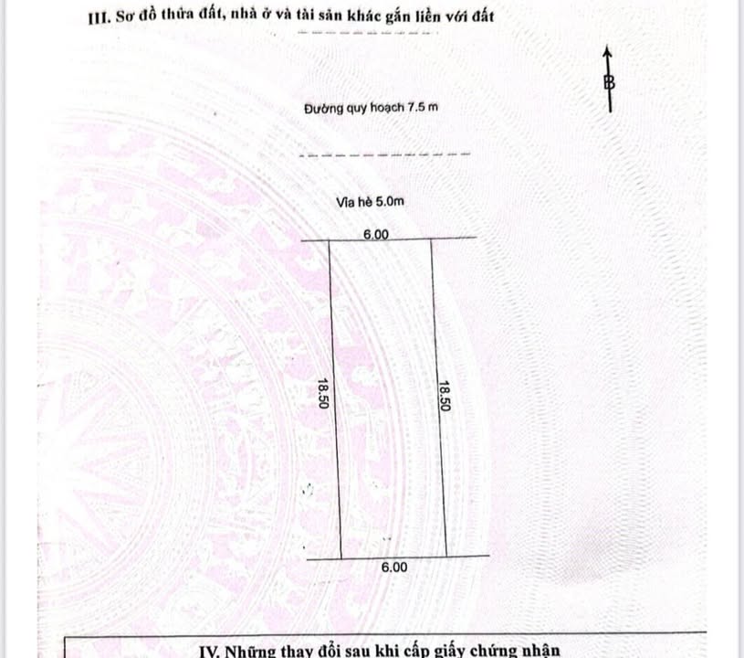 Đất V6 FPT Đà Nẵng 111m² - Hướng Bắc, Mặt Tiền 6m, Giá 7.6 Tỷ