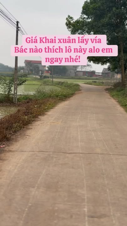 Đất nền Lan Giới Tân Yên 172m² giá 600 triệu - Sổ đỏ chính chủ