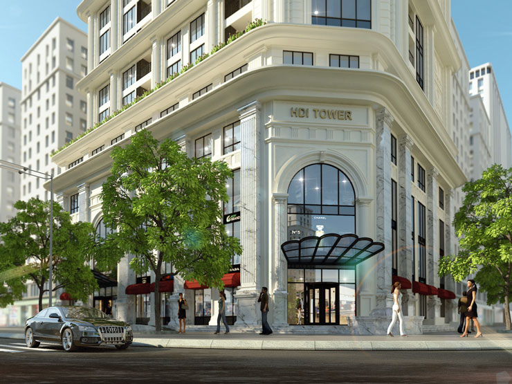 Căn hộ HDI Tower Hai Bà Trưng 95m² 35 triệu - View đẹp, ở ngay!