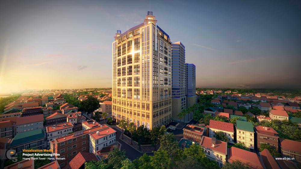Căn hộ Hoàng Thành Tower 100m² full nội thất cao cấp - 40 triệu/tháng