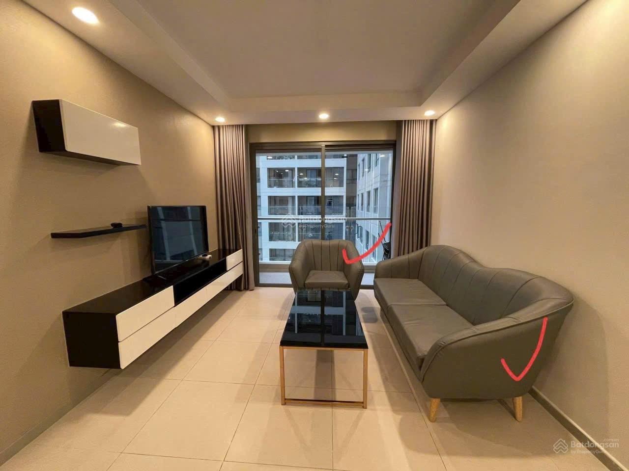 Cho thuê Căn hộ The Gold View Quận 4 - 77m² Nội thất đẹp, View sông