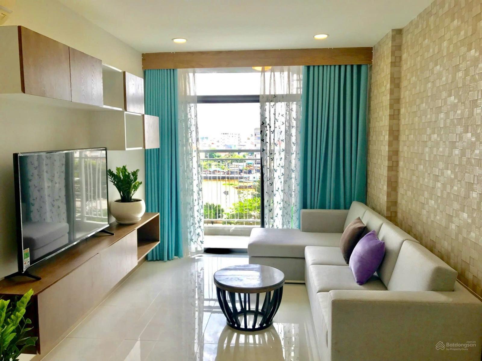 Căn hộ Riva Park Quận 4 80m² 15 triệu/tháng - Full nội thất cao cấp, view sông!