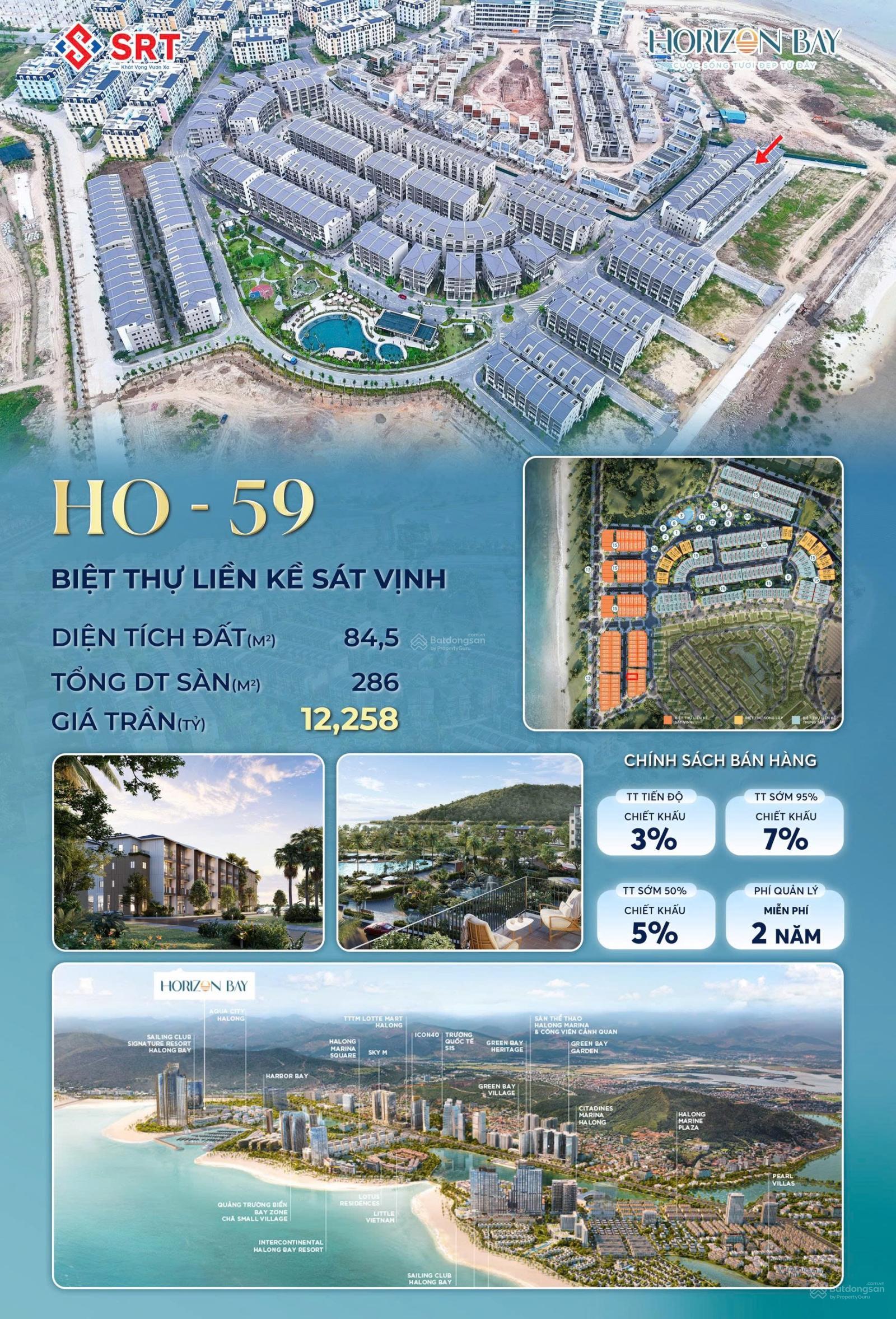 Liền kề Biệt thự biển Horizon Bay Hạ Long 90m² - Sẵn sàng ở ngay!