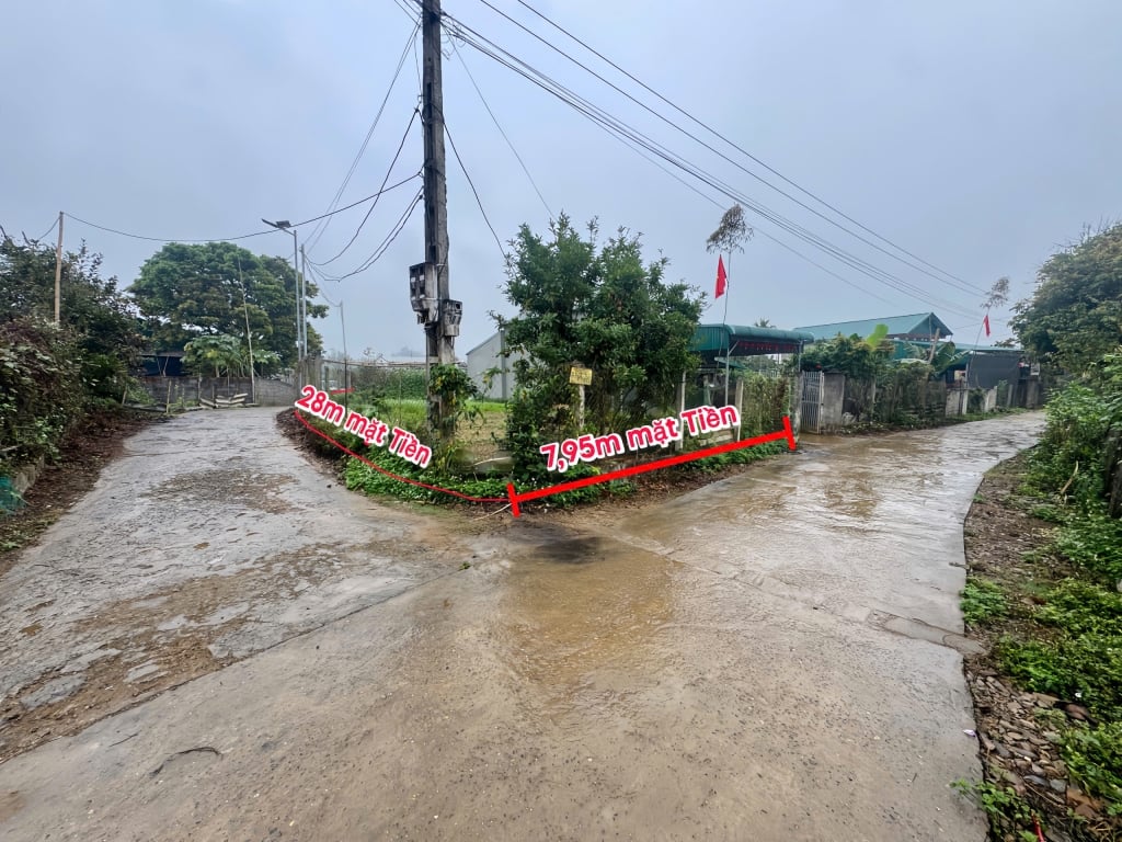 Bán Đất Lô Góc 2 Mặt Tiền 231m² Tại Cao Phong, Hòa Bình - Sổ Đỏ Rõ Ràng