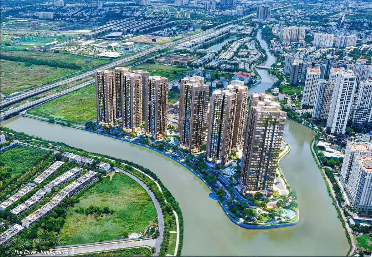 Căn hộ The Privé Quận 2 81m² giá 7.3 tỷ - Căn góc view sông cực phẩm!