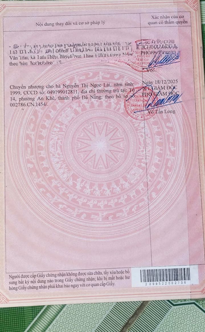 Bán đất Tam Giang Núi Thành 162m² giá 520 triệu - Sổ đỏ chính chủ