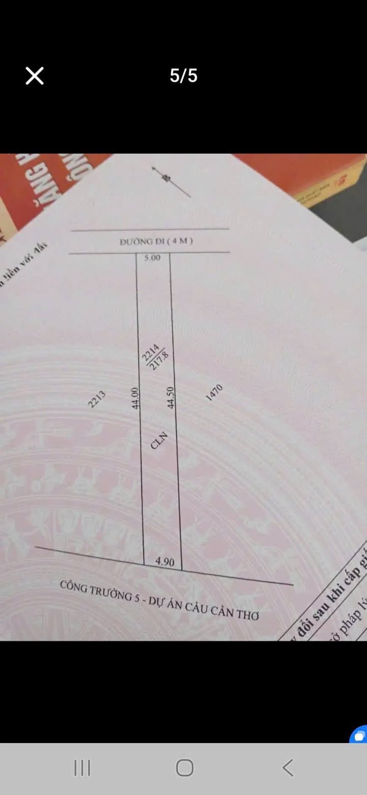 Bán nhà mặt tiền Hưng Phú Cần Thơ 217m² giá 1.4 tỷ - Kinh doanh ngay!