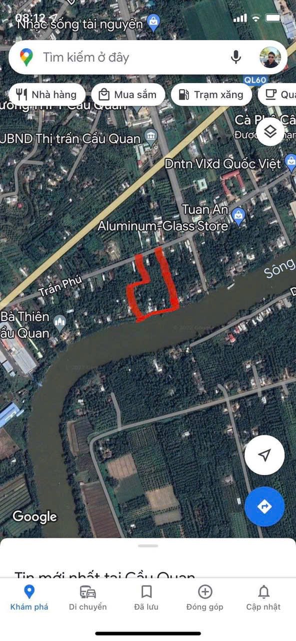 Đất vườn Tiểu Cần Trà Vinh 7000m² giá 8 tỷ - View sông cực đẹp!