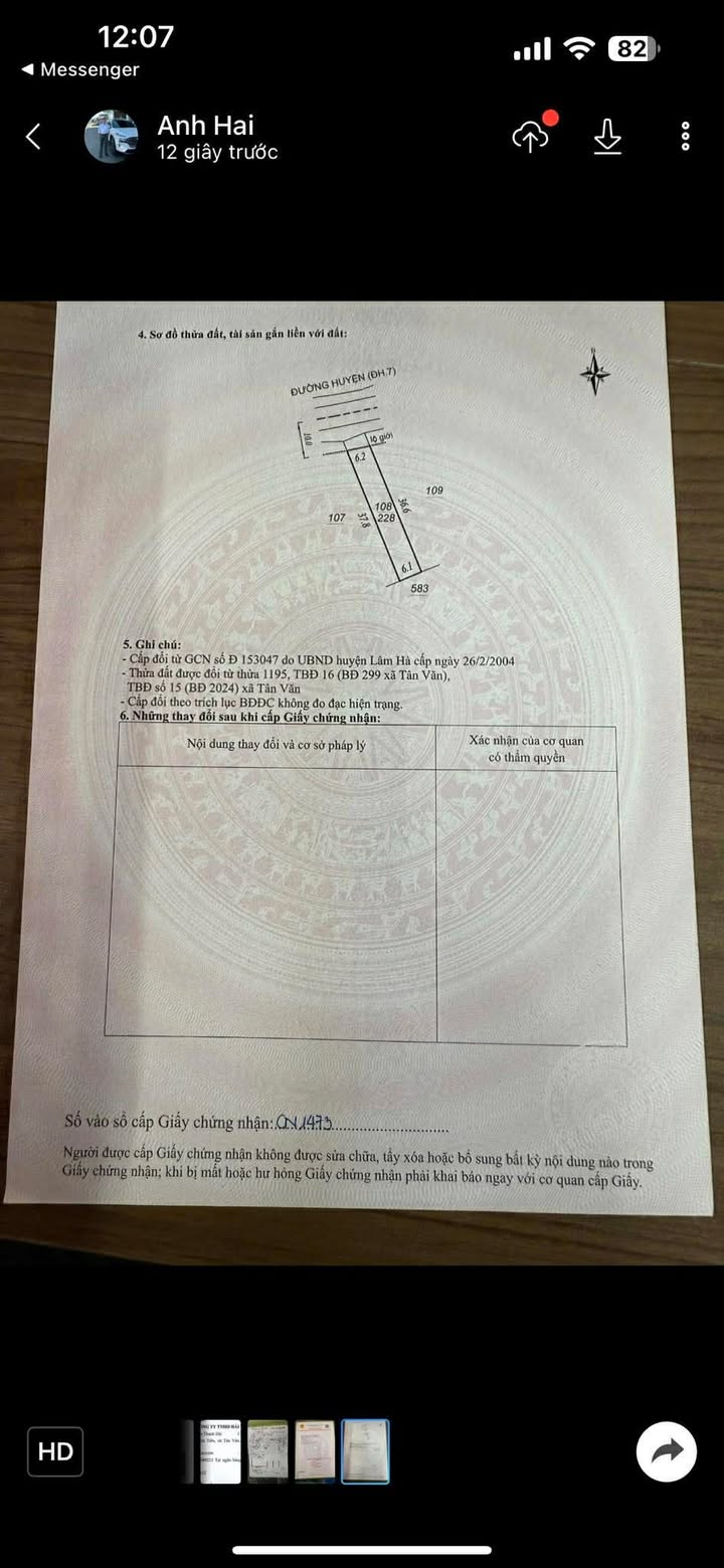 Nhà Mặt Tiền Tân Văn, Lâm Hà - 236m² Sổ Đỏ, Giá 3.75 Tỷ