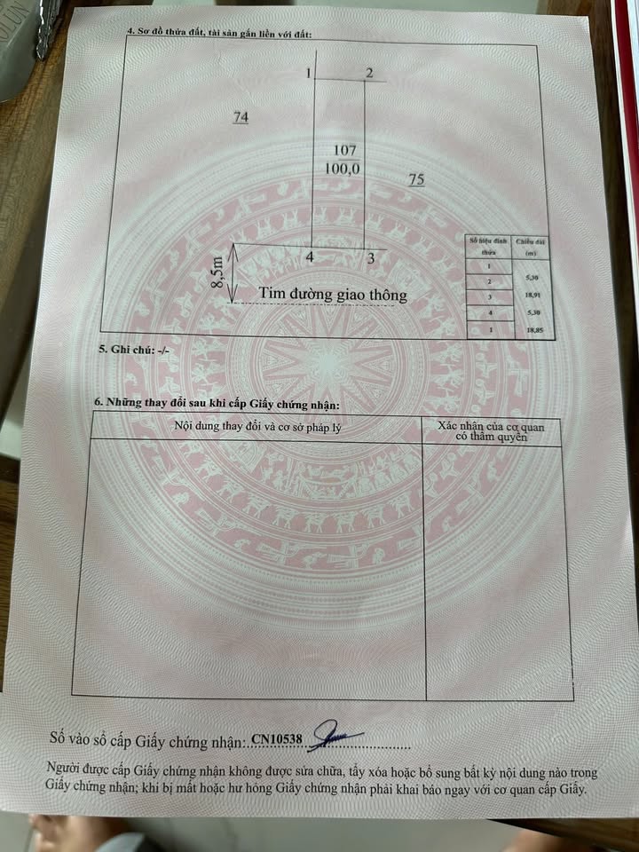 Đất nền Tiên Hội Đại Từ 100m² giá 1 tỷ - Sổ đỏ chính chủ!