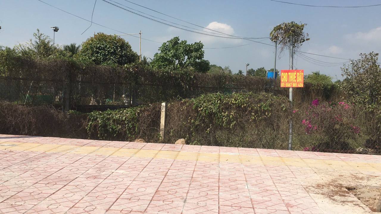 Cho thuê đất mặt tiền Phạm Hùng, Hòa Thành, Tây Ninh - 339m²