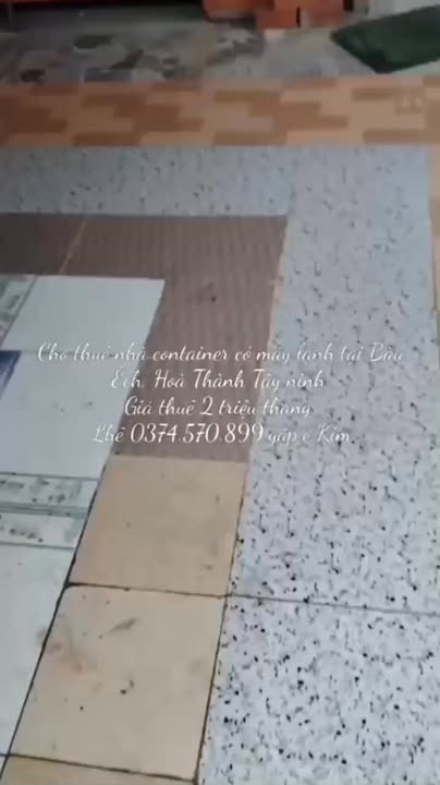 Thuê Nhà Container Hòa Thành Tây Ninh 2 Triệu - Sẵn Sàng Ở Ngay!