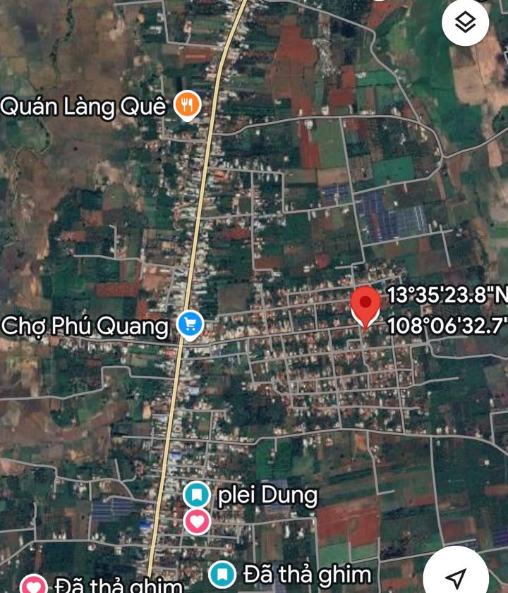 Đất 2 mặt tiền 300m² Ia Phang, Chư Pưh - Giá 500 triệu/lô