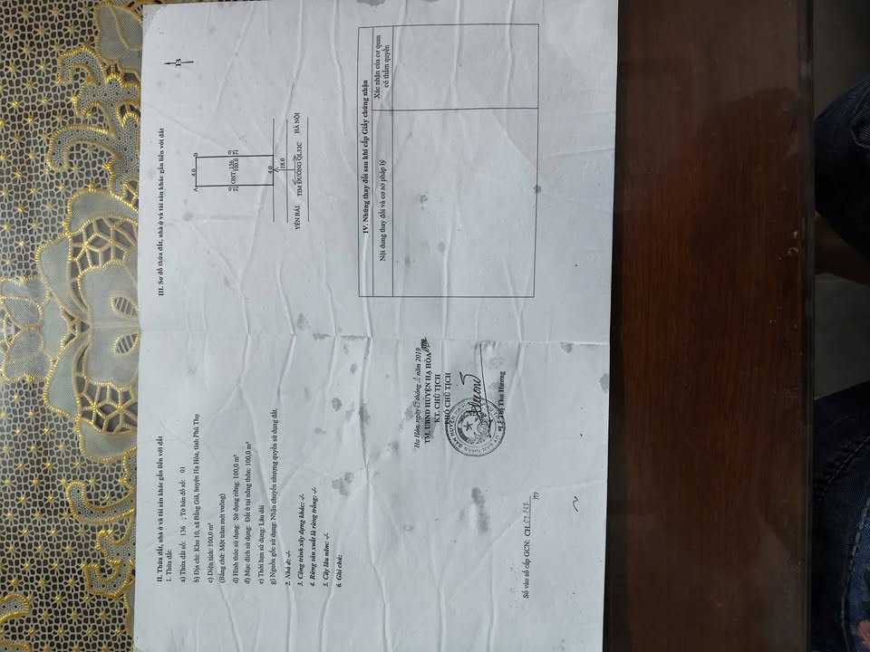 Đất nền Xã Bằng Giã, Hạ Hoà 100m² - Sổ đỏ chính chủ