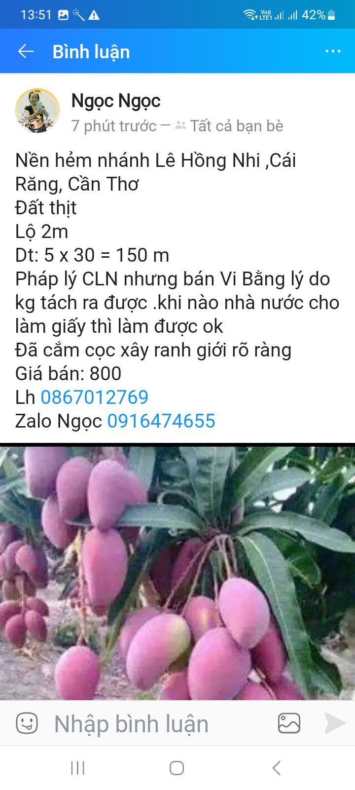 Đất nền Cái Răng 150m² giá 800 triệu - Tiềm năng tăng giá cao!