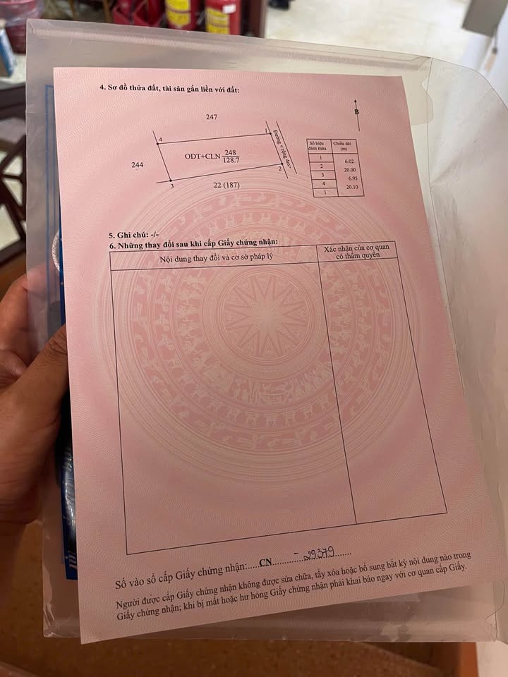 Đất nền Hòa Thắng BMT 120m² 1.25 tỷ - Sổ đỏ chính chủ, nở hậu đẹp!