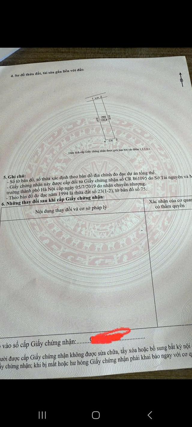 Bán Đất Thụy Phương Bắc Từ Liêm 500ha - Tiềm Năng Tăng Giá Vượt Trội