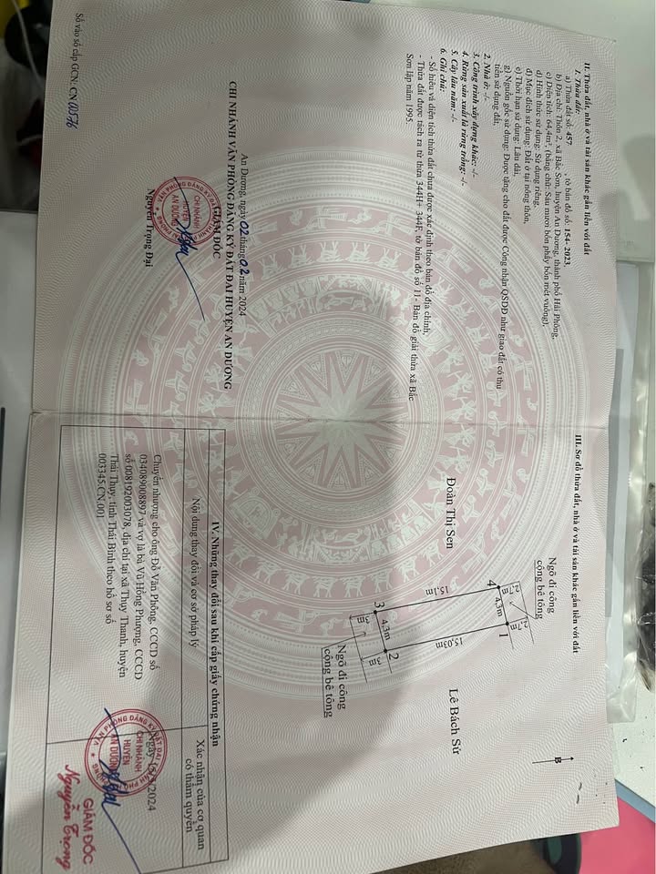 Đất nền Tiên Lãng Hải Phòng 64m² giá 1.x tỷ - Lô góc 2 mặt ngõ!