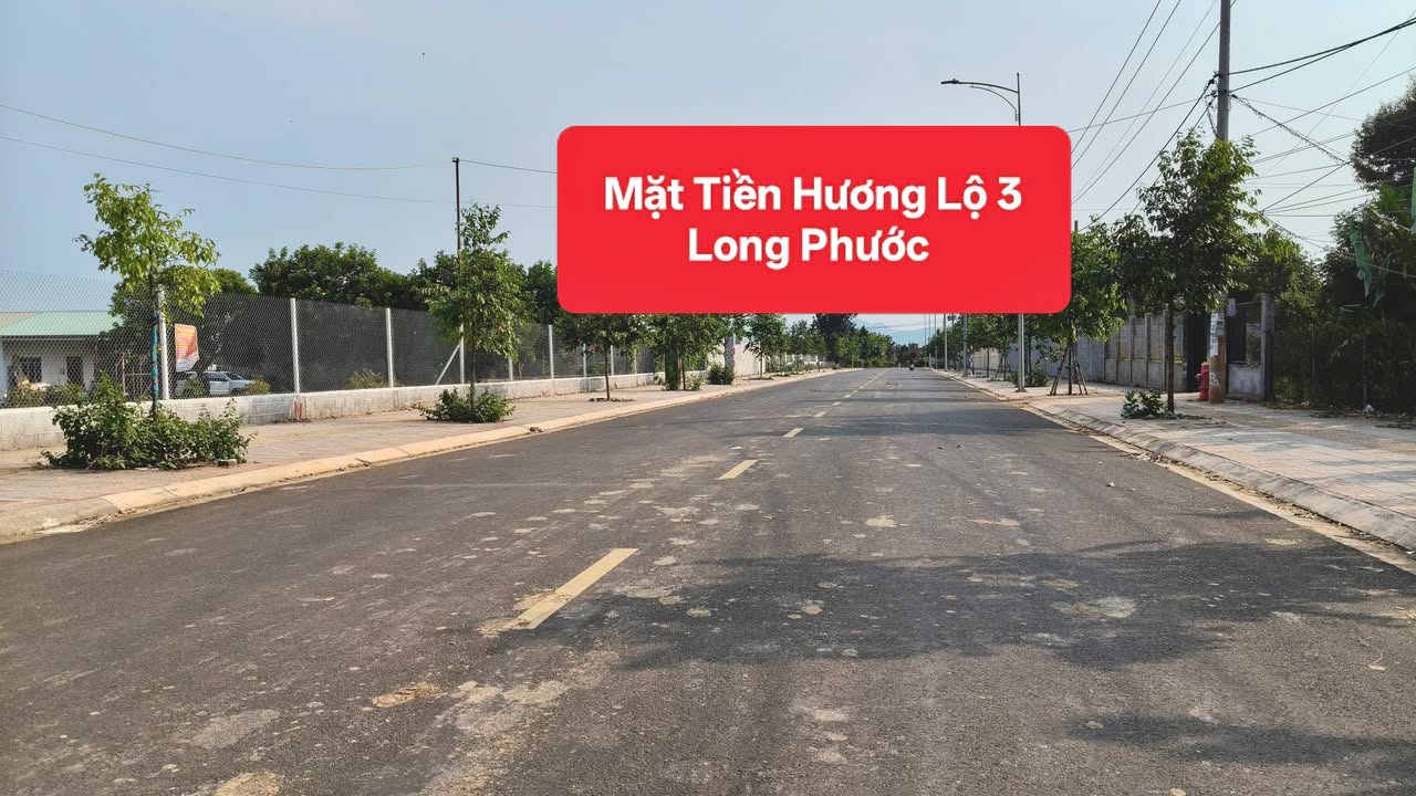 Đất nền Long Phước, Bà Rịa 278m² - Mặt tiền nhựa, giá 1.49 tỷ