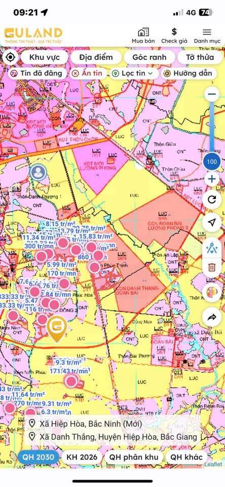 Đất nền tiềm năng 120m² tại Gia Bình, Bắc Ninh - Giá chỉ từ 1 tỷ