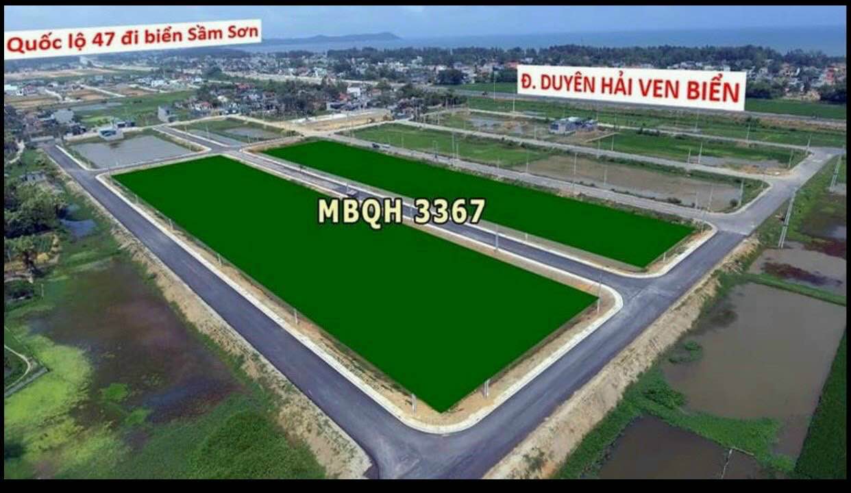 Đất nền Quảng Hải, Thanh Hóa - 100m² hướng Đông, giá 8xx triệu/lô