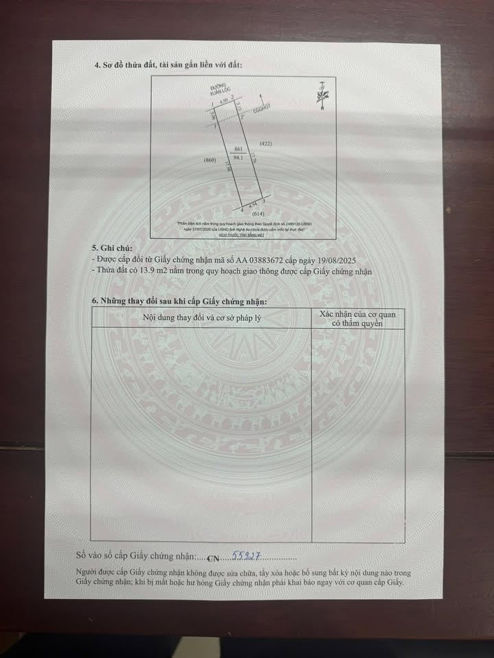 Đất Nền Chính Chủ Phường Hưng Đông, TP Vinh - Giá Từ 1.x Tỷ