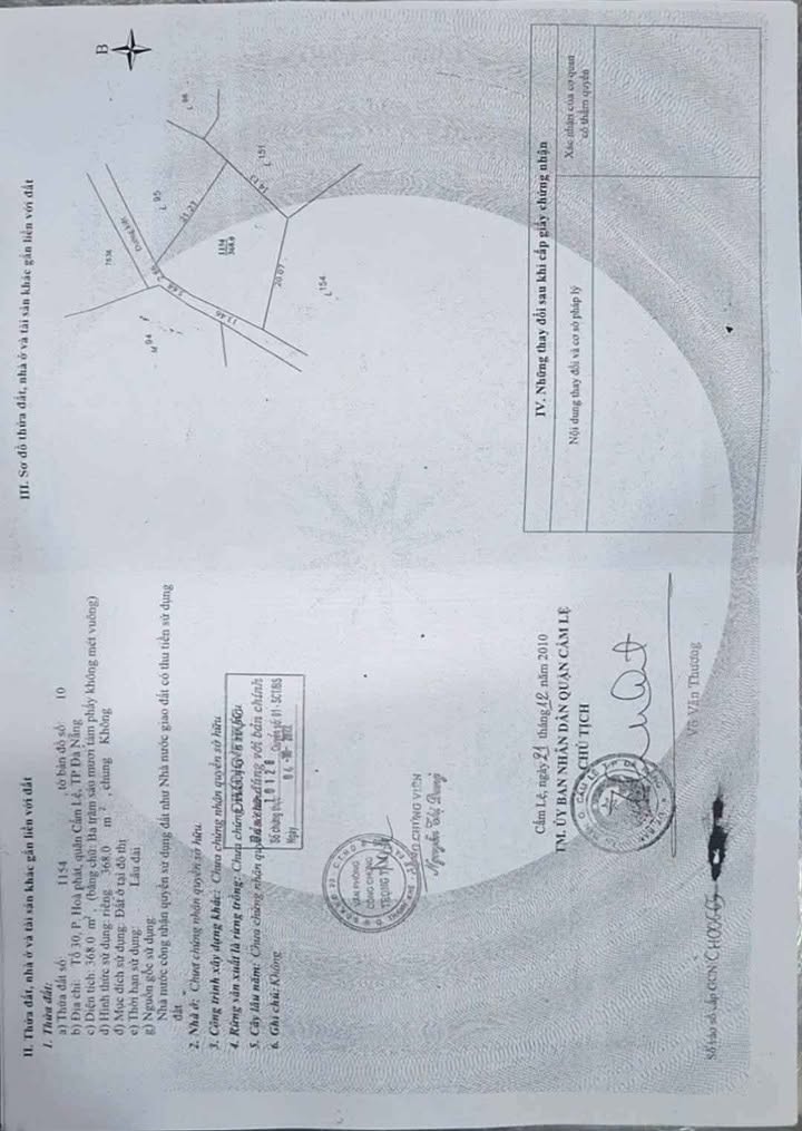 Đất Nền Cẩm Lệ 368m² - Sổ Đỏ Chính Chủ - Giá 7 Tỷ