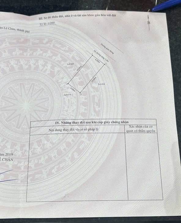 Đất TĐC Tam Kỳ - Hồ Sen, Hải Phòng 40m² - Sổ Đỏ Chính Chủ