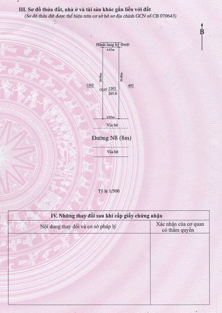 Đất nền KCN VSIP2 Bắc Tân Uyên 204m² - Tiềm năng tăng giá!