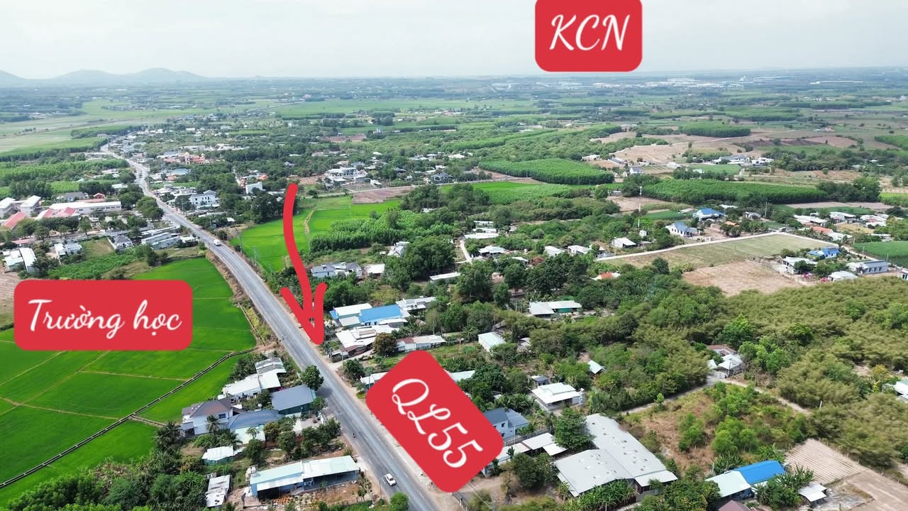 Đất Vàng QL 55 Bà Rịa - Vũng Tàu: 400m² Thổ Cư, Giá Tốt, Sổ Đỏ Chính Chủ