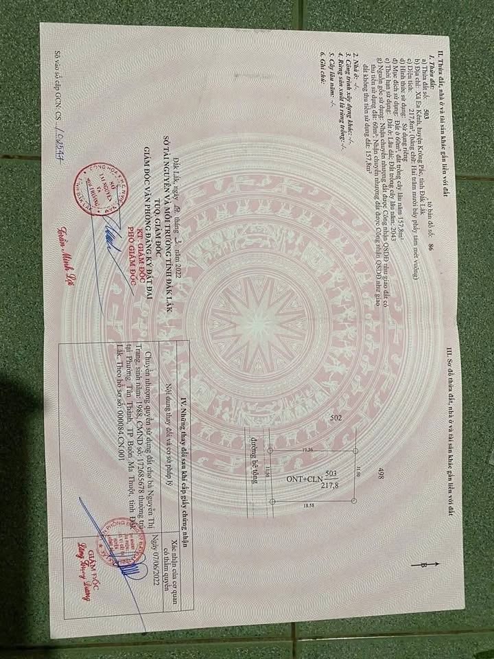 Đất Nền Krông Pắc - 230m² Sổ Đỏ Sẵn Sàng - Giá Đầu Tư 20.7 Tỷ