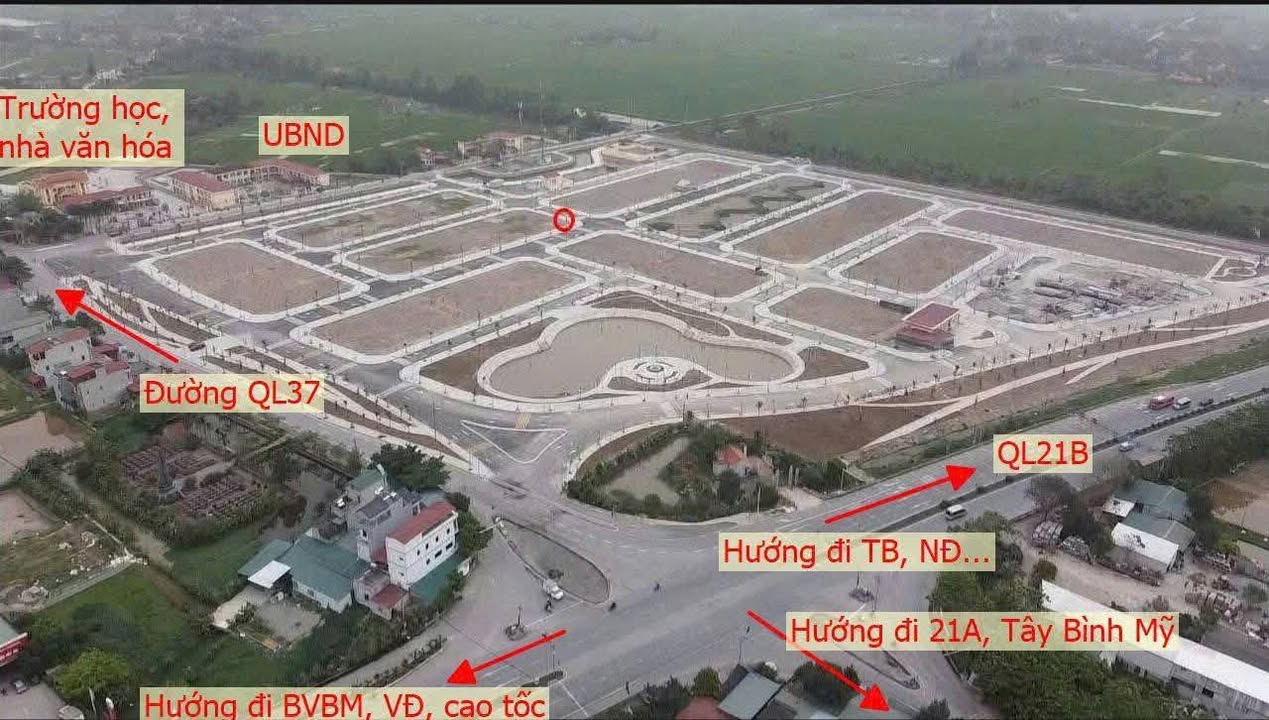 Đất Nền KĐT Bắc Bình Mỹ - 90m² Hướng Nam, Sổ Đỏ Sẵn Sàng