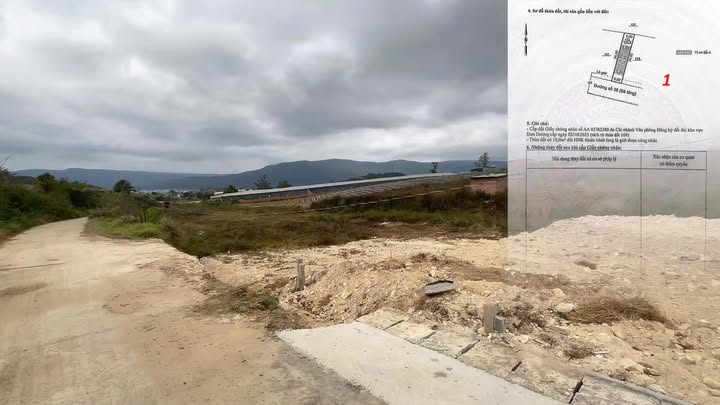 Đất nền D'Ran Đơn Dương 165m² giá 300 triệu - Sổ hồng chính chủ!