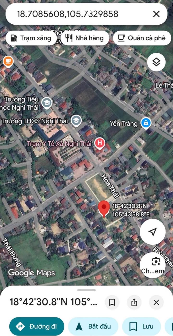 Đất Nền 2 Mặt Tiền Nghi Thái, Nghi Lộc - 280m² - Giá Đầu Tư Hấp Dẫn