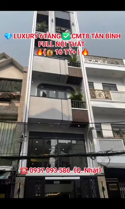 Nhà phố Tân Bình 60m² giá 16 tỷ - Thang máy, ô tô vào nhà!