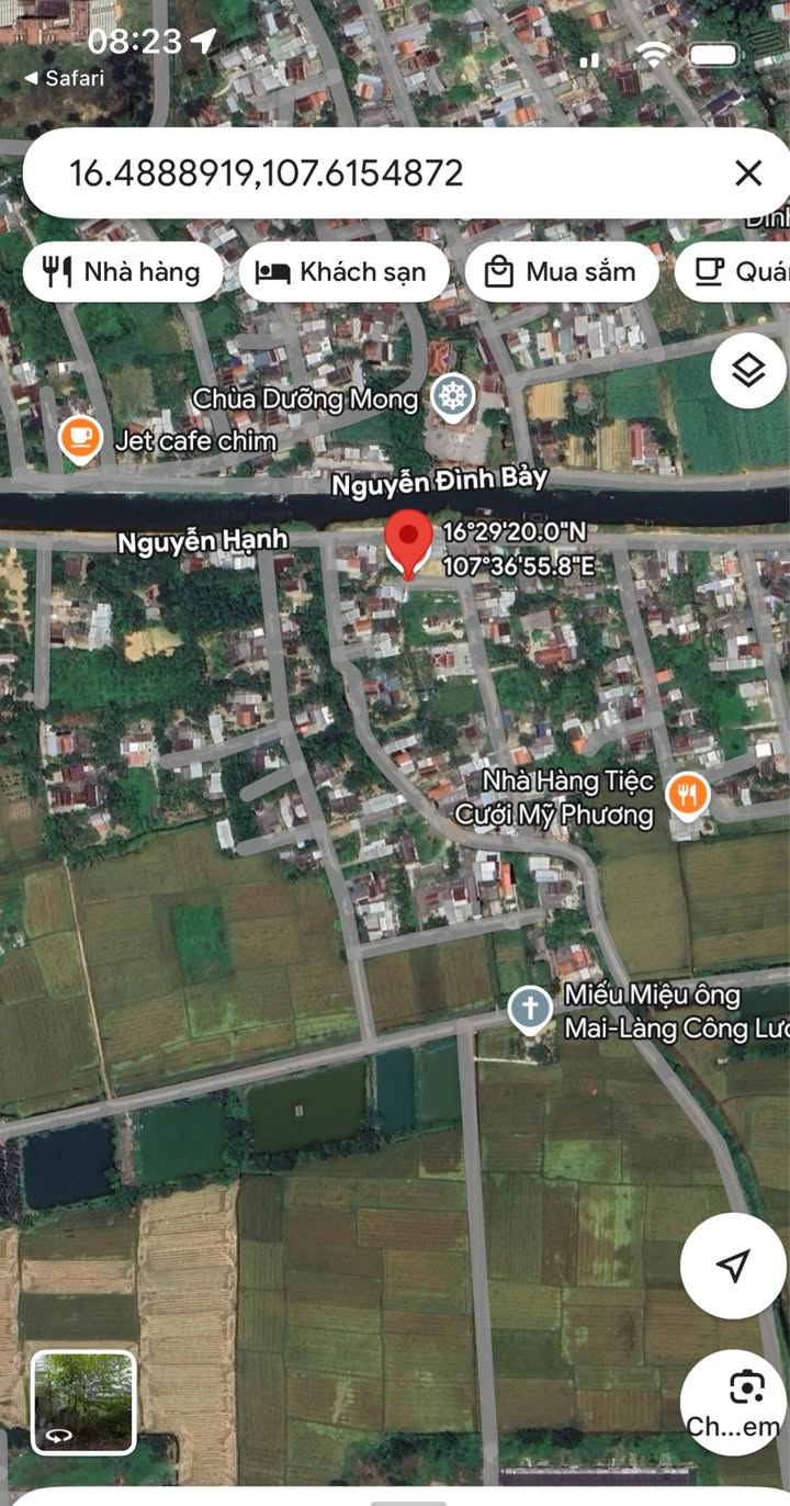 Bán đất Tdp Công Lương, Huế 90m² - Sổ hồng sẵn, giá 1.3 tỷ