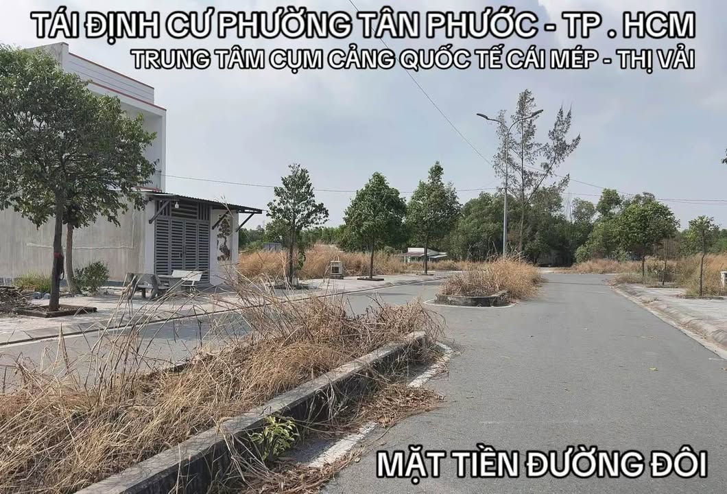 Đất nền tái định cư Tân Phước, Bà Rịa - Vũng Tàu, 100m², Sổ hồng sang tên ngay