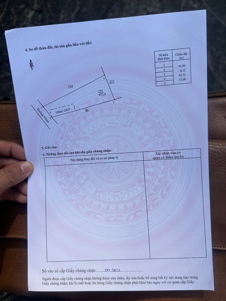 Đất nền Thanh Hòa Bù Đốp 336m² giá 320 triệu - Nở hậu tài lộc