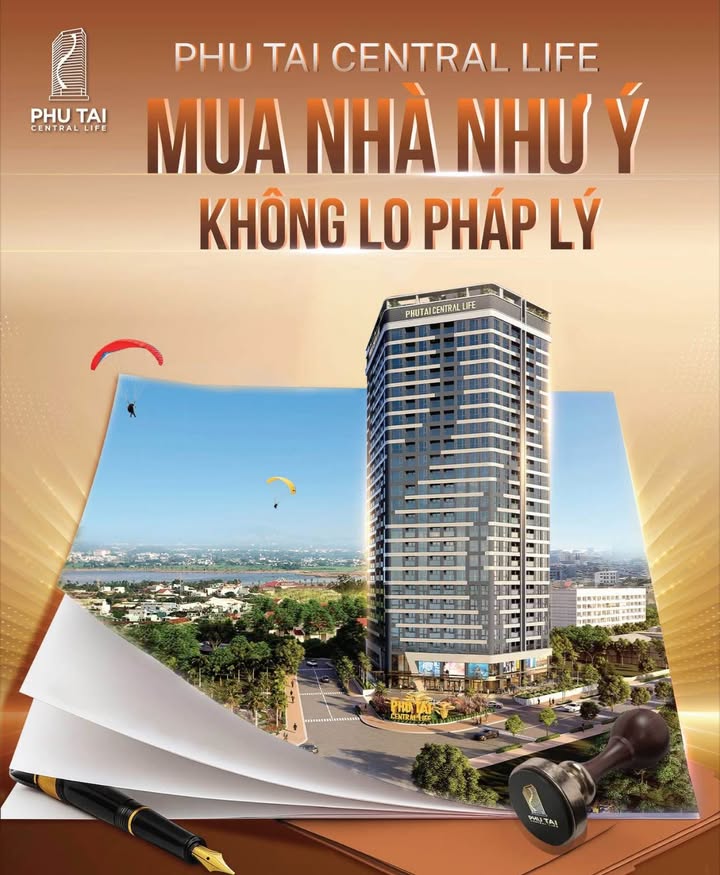 Căn hộ Phú Tài Central Life Quy Nhơn từ 35m² - Full nội thất cao cấp!