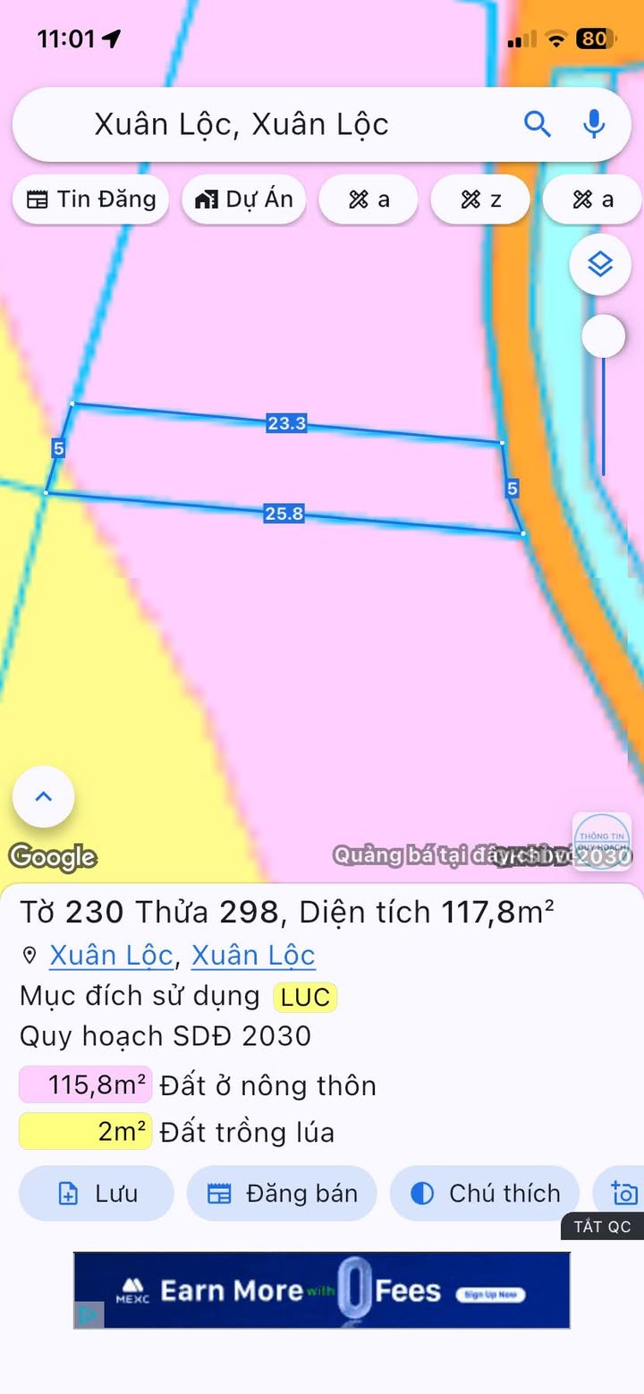 Đất nền Xuân Trường, Đồng Nai 125m² - Giá đầu tư tốt!