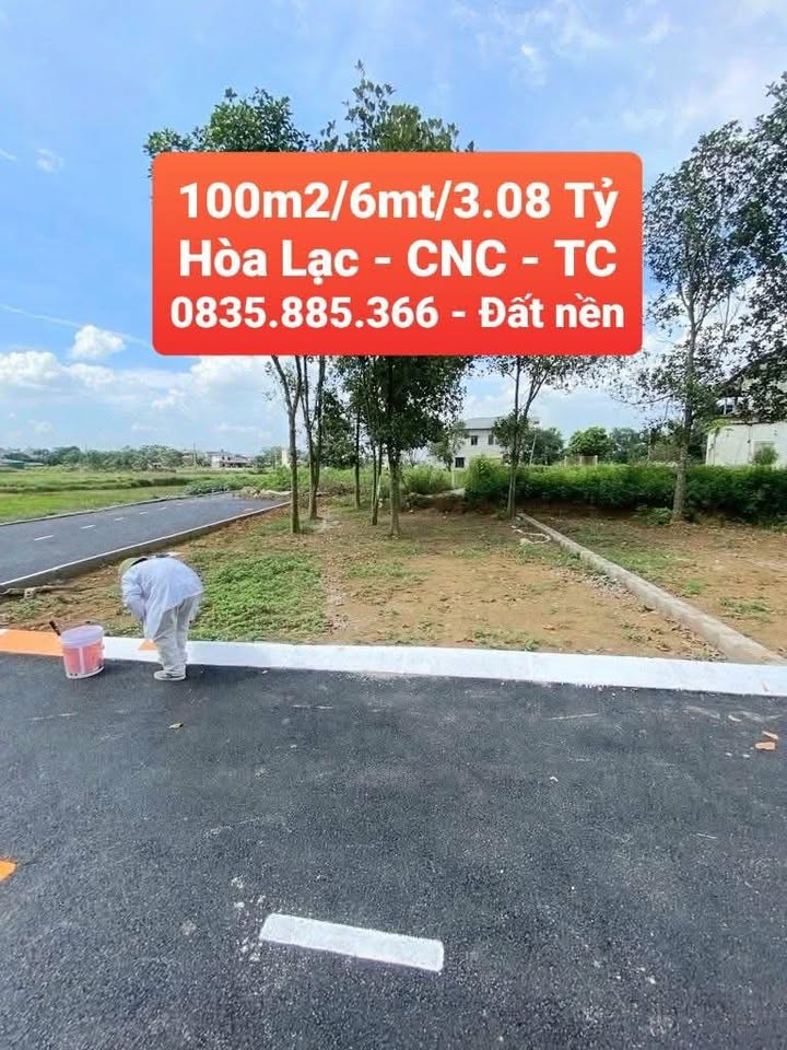Đất nền Thạch Thất 100m² - Sổ đỏ chính chủ, tiềm năng đầu tư!