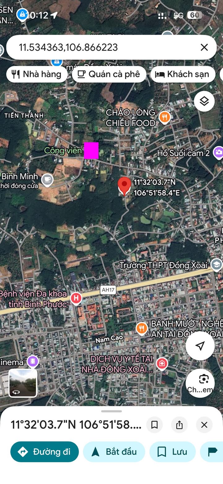 Đất nền Suối Cam Đồng Phú 200m² giá 900 triệu - Tiềm năng tăng giá vượt trội!