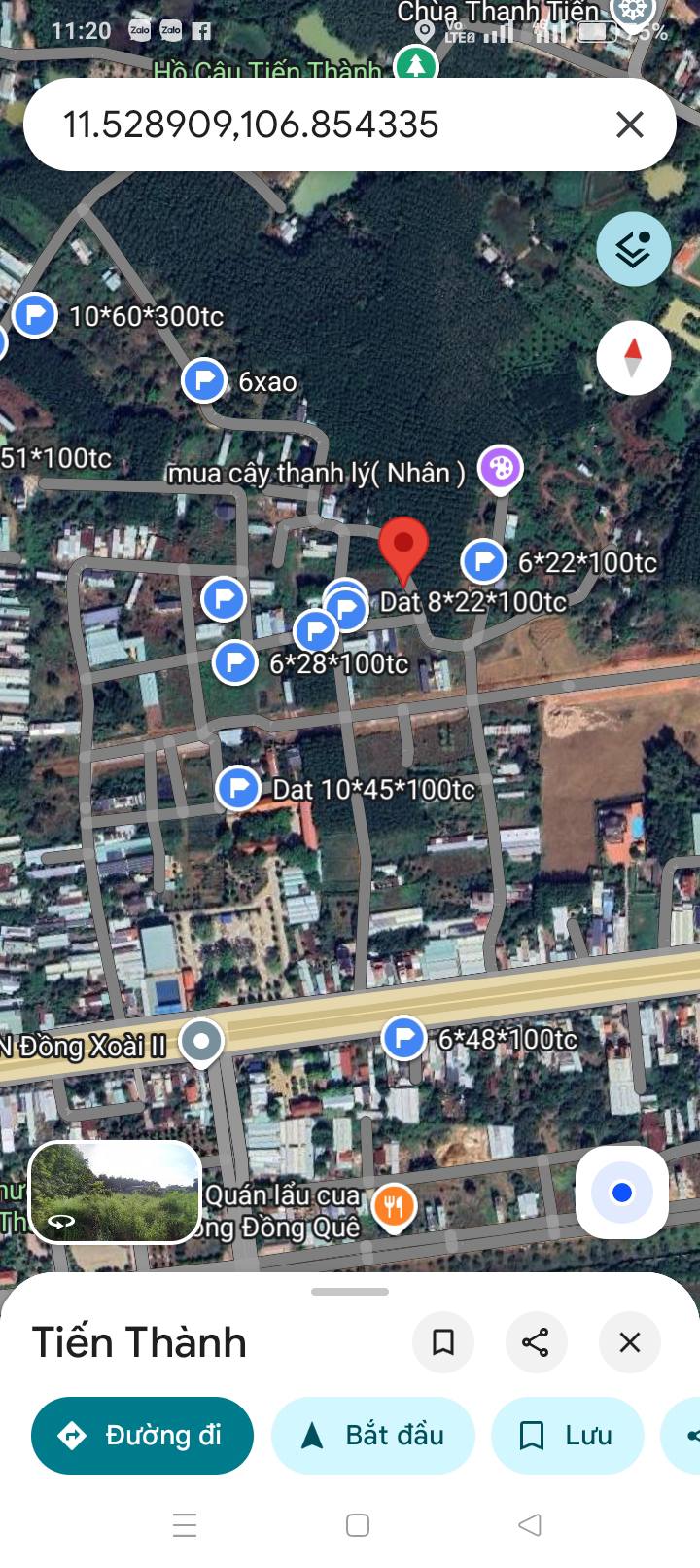 Đất nền Đồng Xoài, Bình Phước 360m² 2.1 tỷ - Sổ đỏ chính chủ