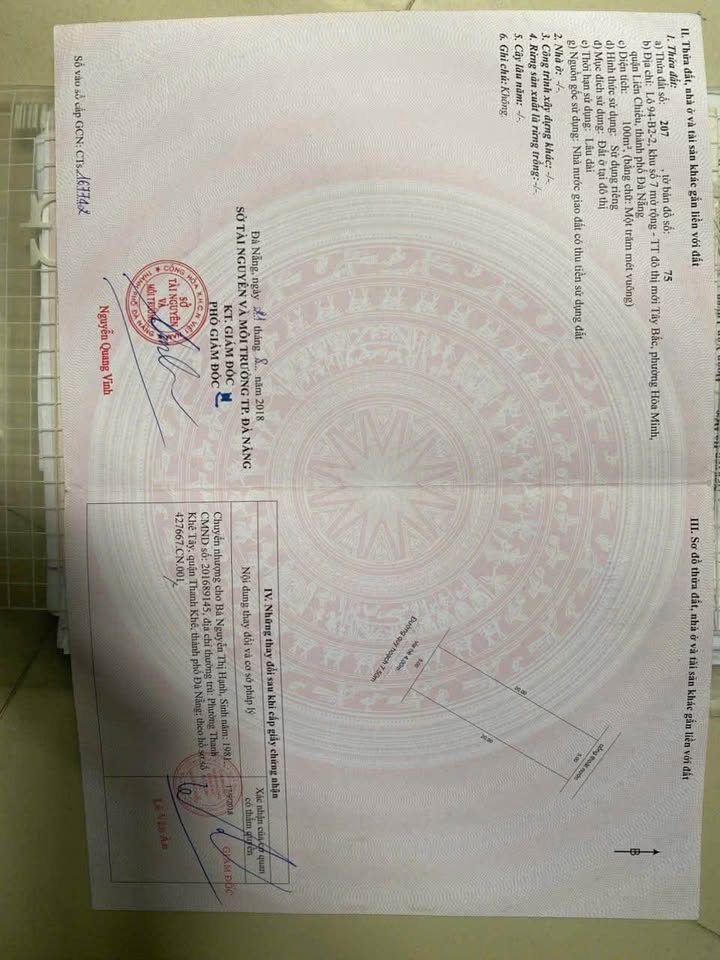 Đất Vàng Hòa Phú 100m² Hướng Tây Nam - Giá 5.9 Tỷ