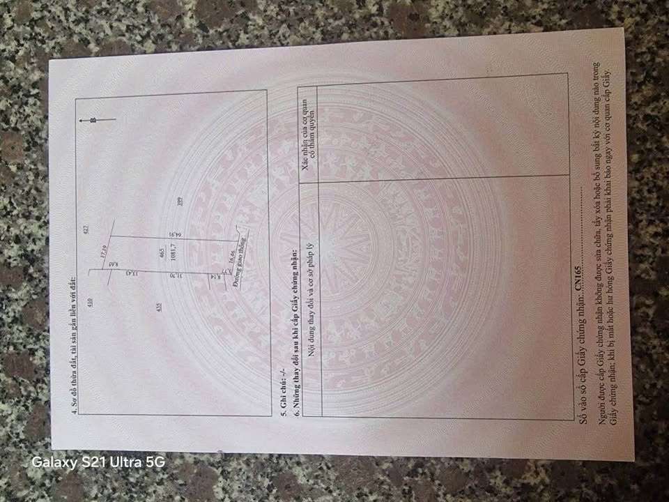 Đất nền Sông Công 1081m² giá 1.99 tỷ - Sổ đỏ chính chủ!