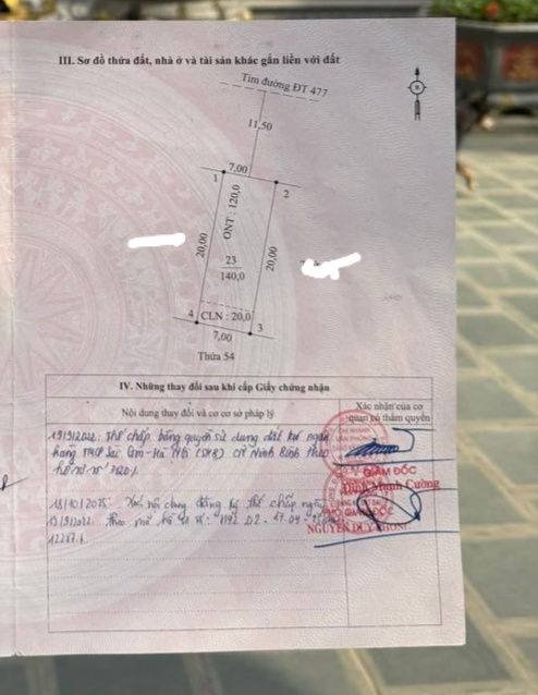 Đất nền Đường 477 Gia Lập 140m² - Tiềm năng tăng giá vượt trội!